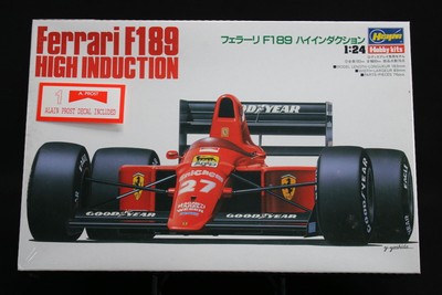 XO011 HASEGAWA 1/24 maquette voiture 23006 Ferrari F189 High Induction A Prost