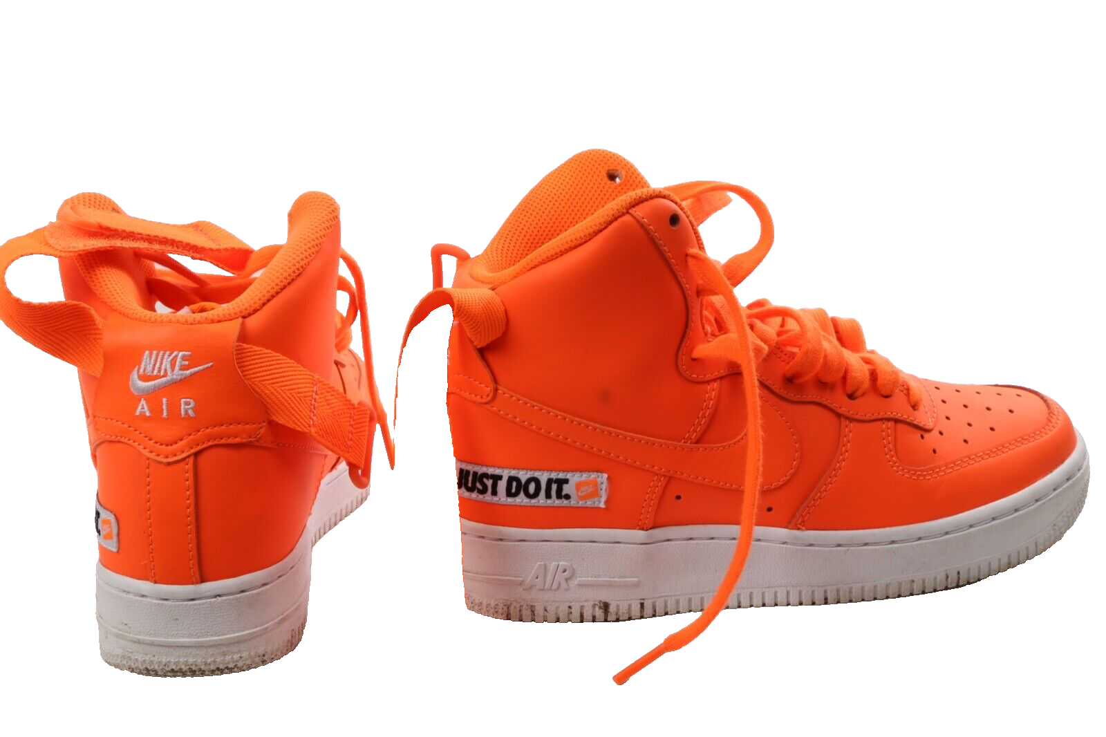 nike air force 1 high just do it pack orange
