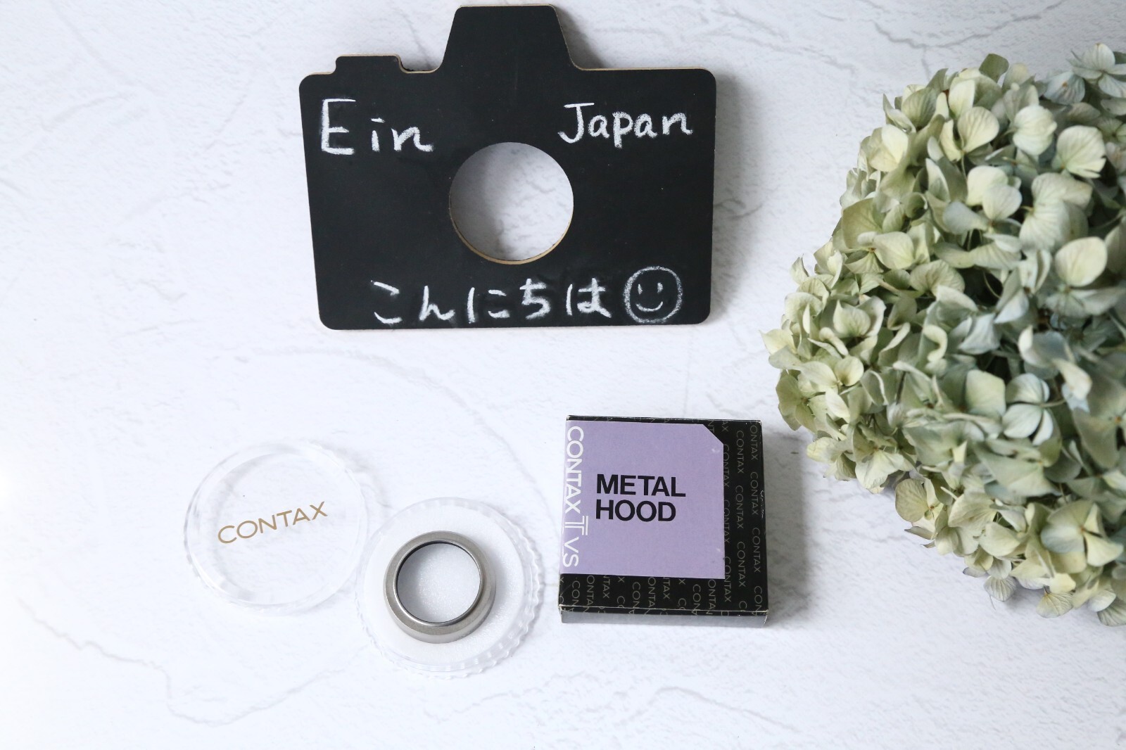 笠　CONTAX Tvs 笠 CONTAX Tvs contax tvs metal Lens Hood cover protector