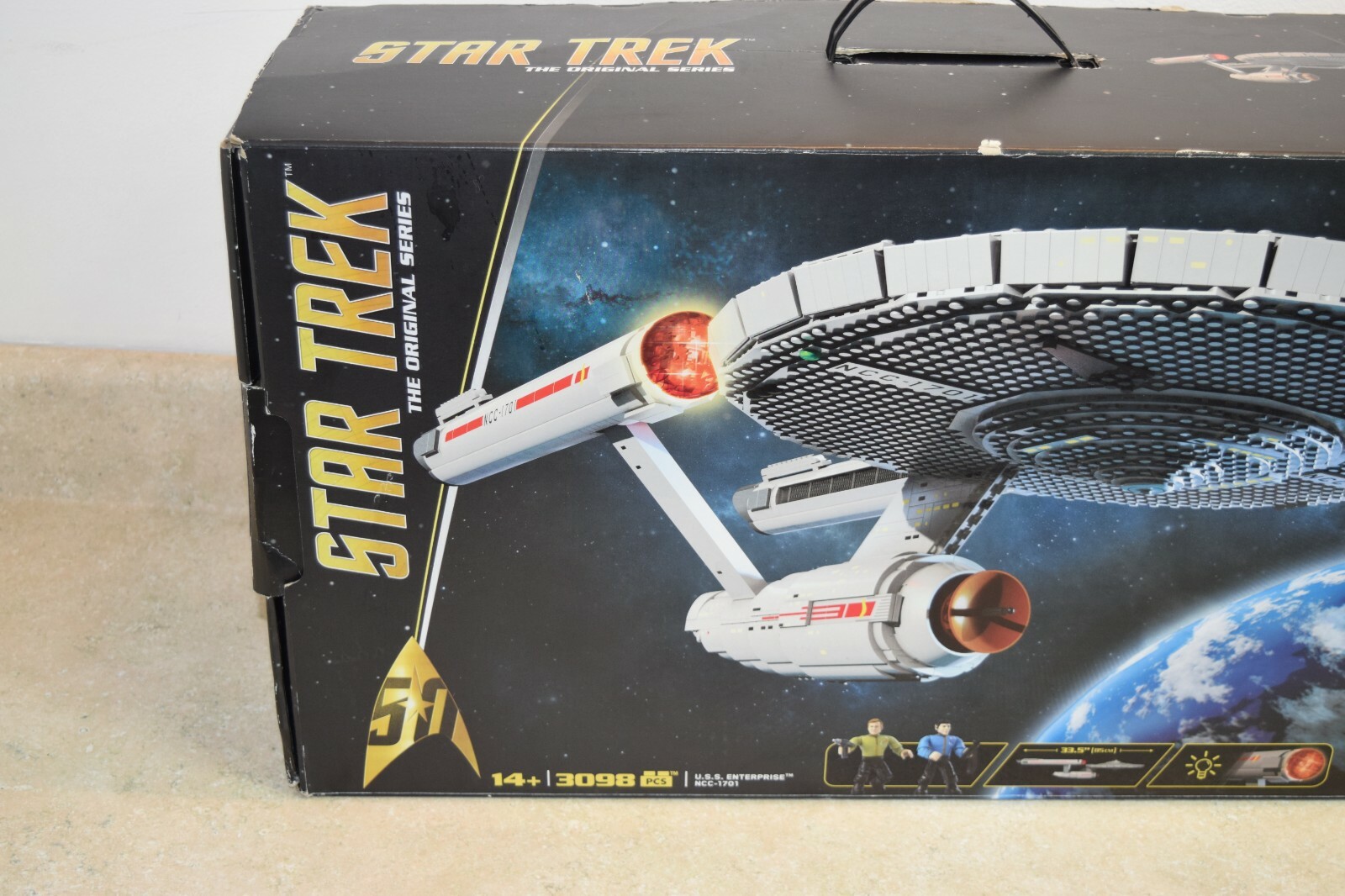 Mega Bloks Star Trek U.S.S. Enterprise NCC-1701 Collector Construction Set