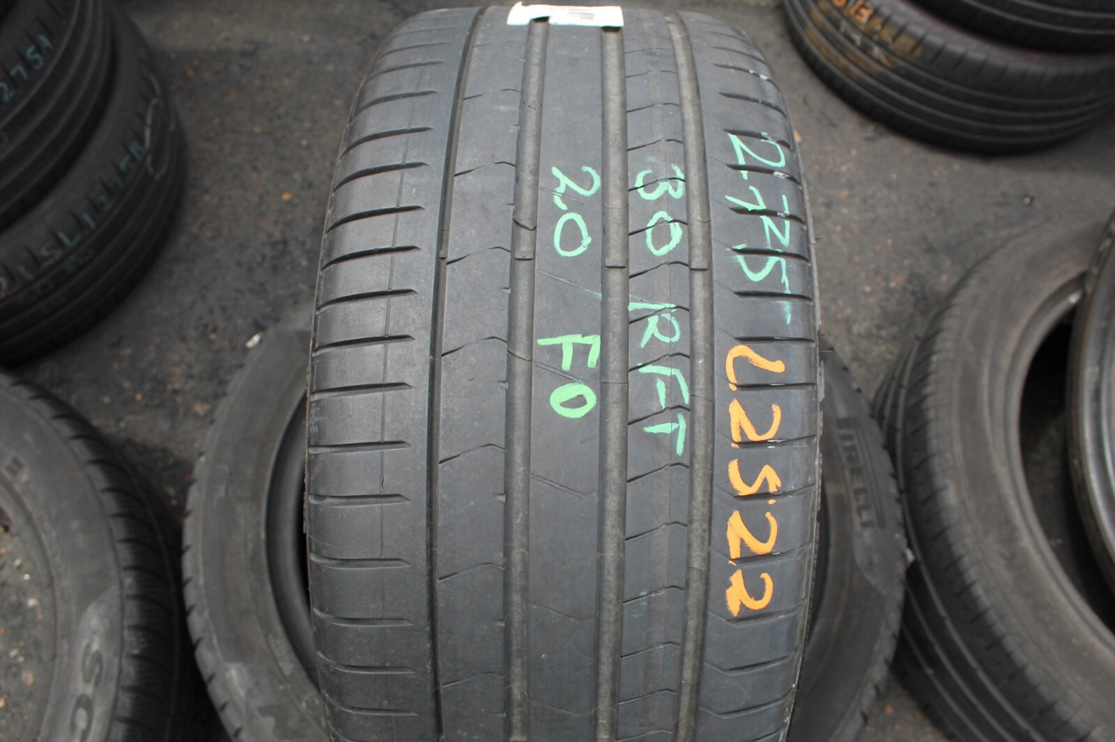 275 30 20 Pirelli, RunFlat, MOE, 97Y, x1 Single, 5.2mm (f1_tyres) FO L2522