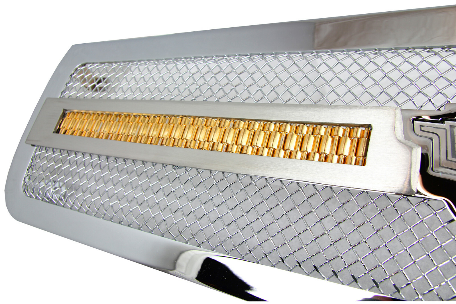 capriceページ 1986-1990 Chevy Caprice Tiarra Chrome Mesh Grill 4th Gen