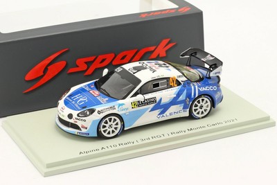 ALPINE A110 Rally RGT #42 Robert/Duval RGT  Monte Carlo 2021 - 1/43 - SPARK