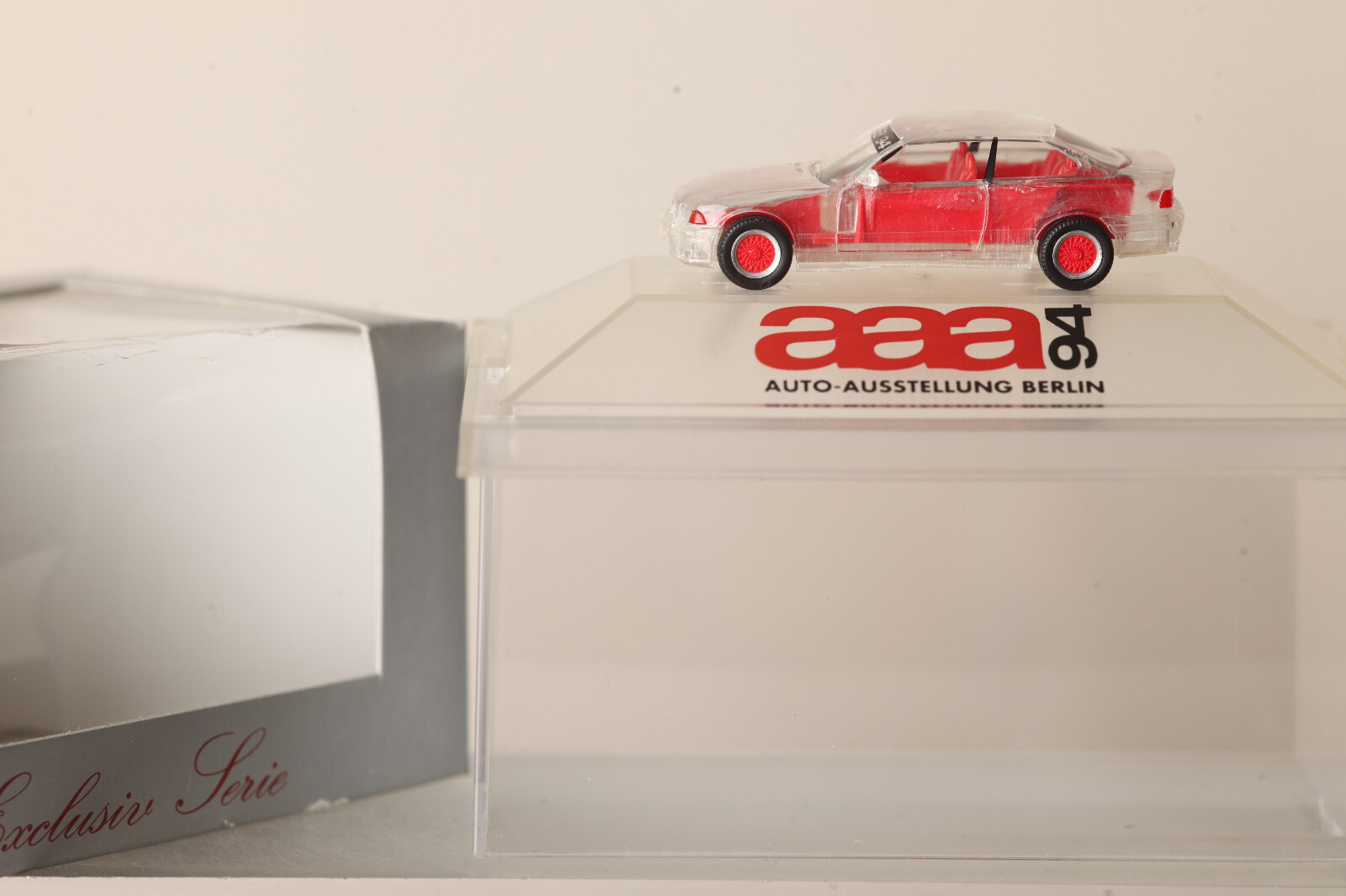 自動車 herpa aaa94 AUTO-AUSSTELLUNG BERLIN Herpa BMW M3 transparent “aaa 94 – Auto-Ausstellung Berlin