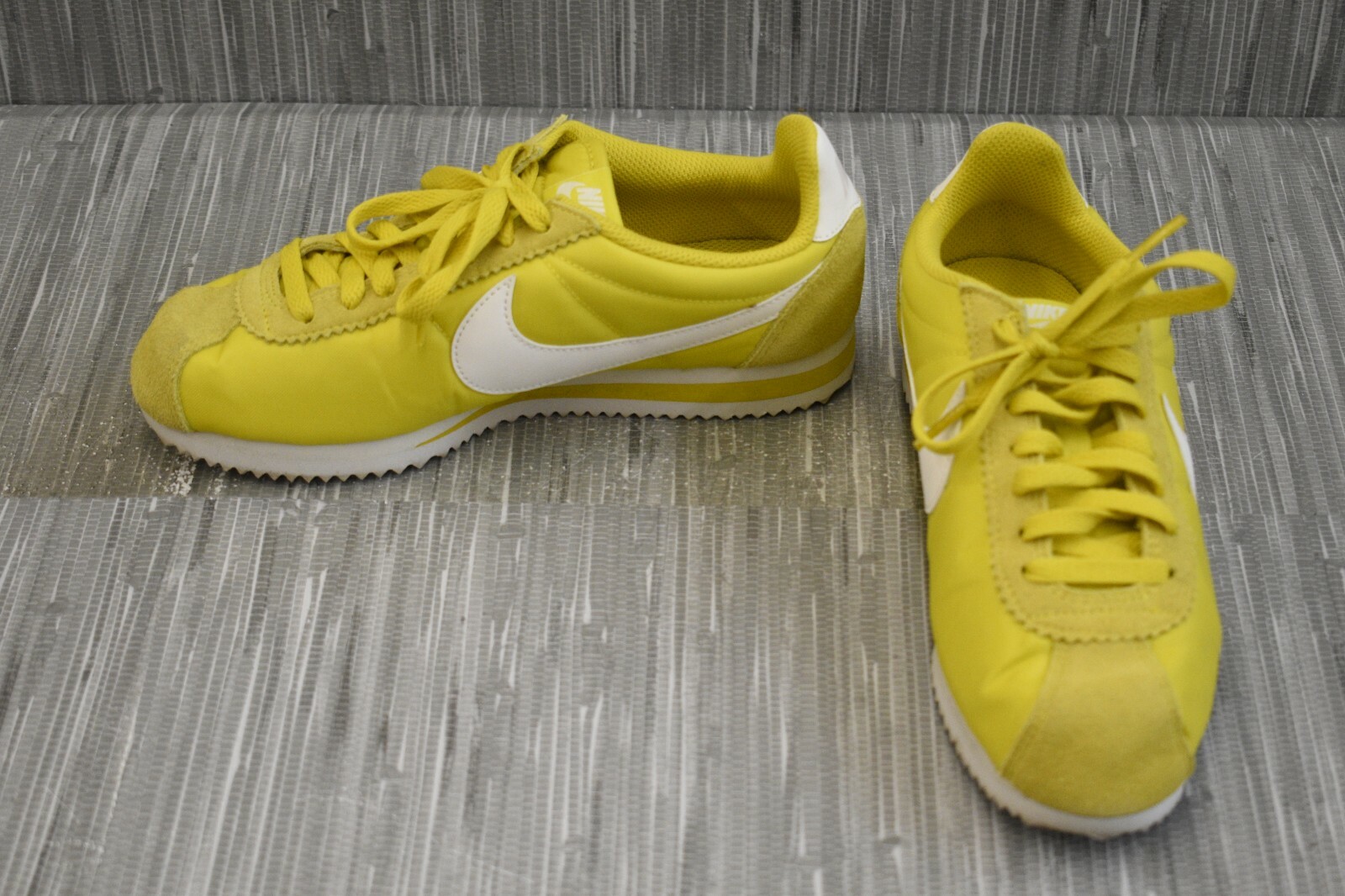 yellow nike shoes womens