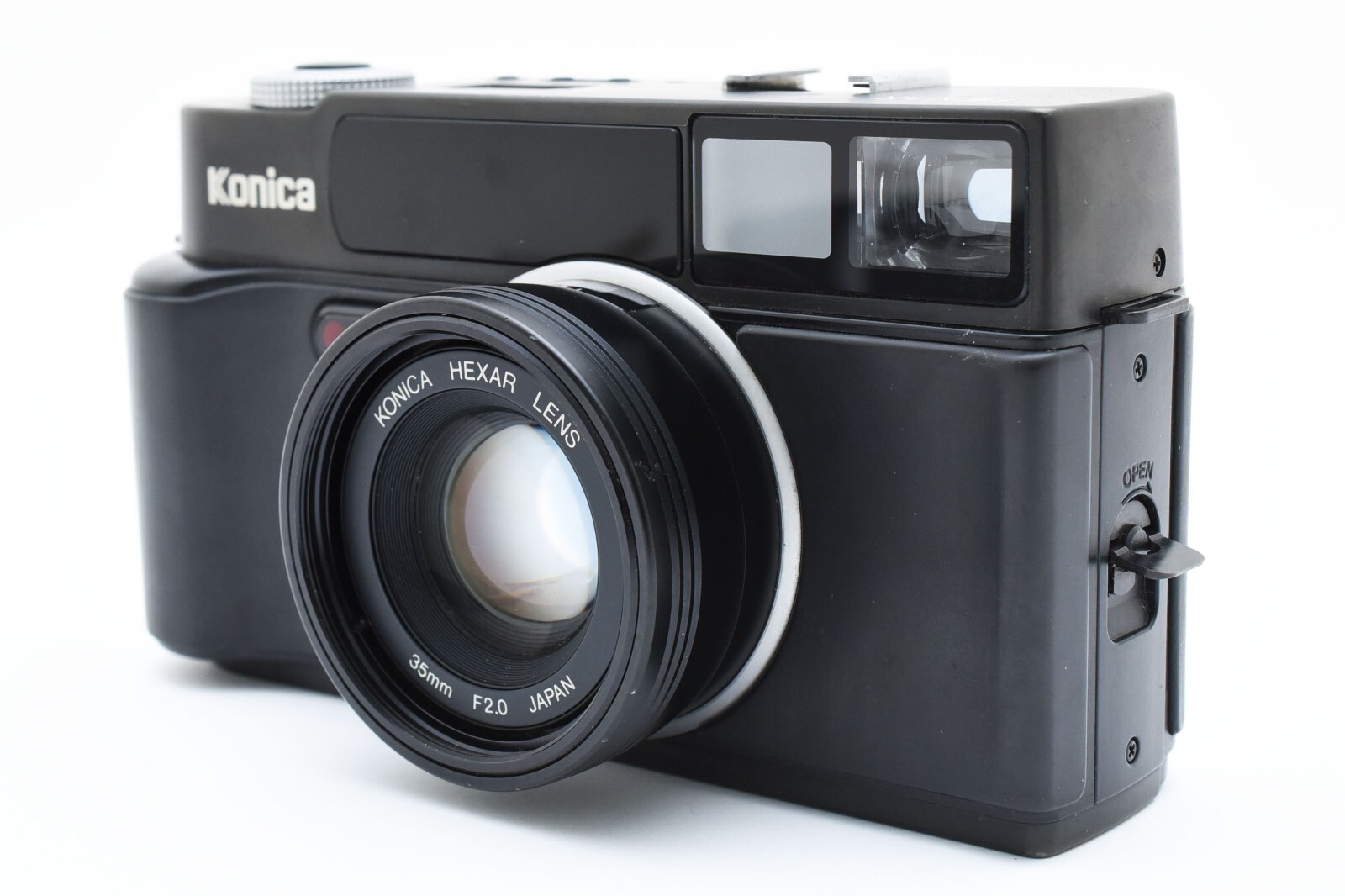 KONICA HEXAR 35mm F2.0 black コニカ フィルムカメラ ＃3000