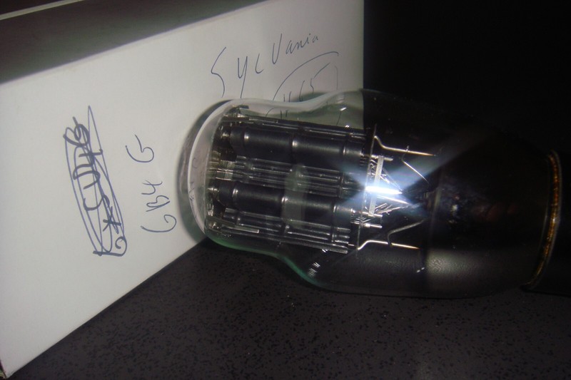 6b4g Sylvania & Matched Triode 1x Tube N4