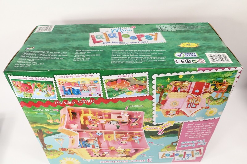 Mini Lalaloopsy Sew Sweet House Playset Exclusive Blossom Flowerpot Doll Sealed