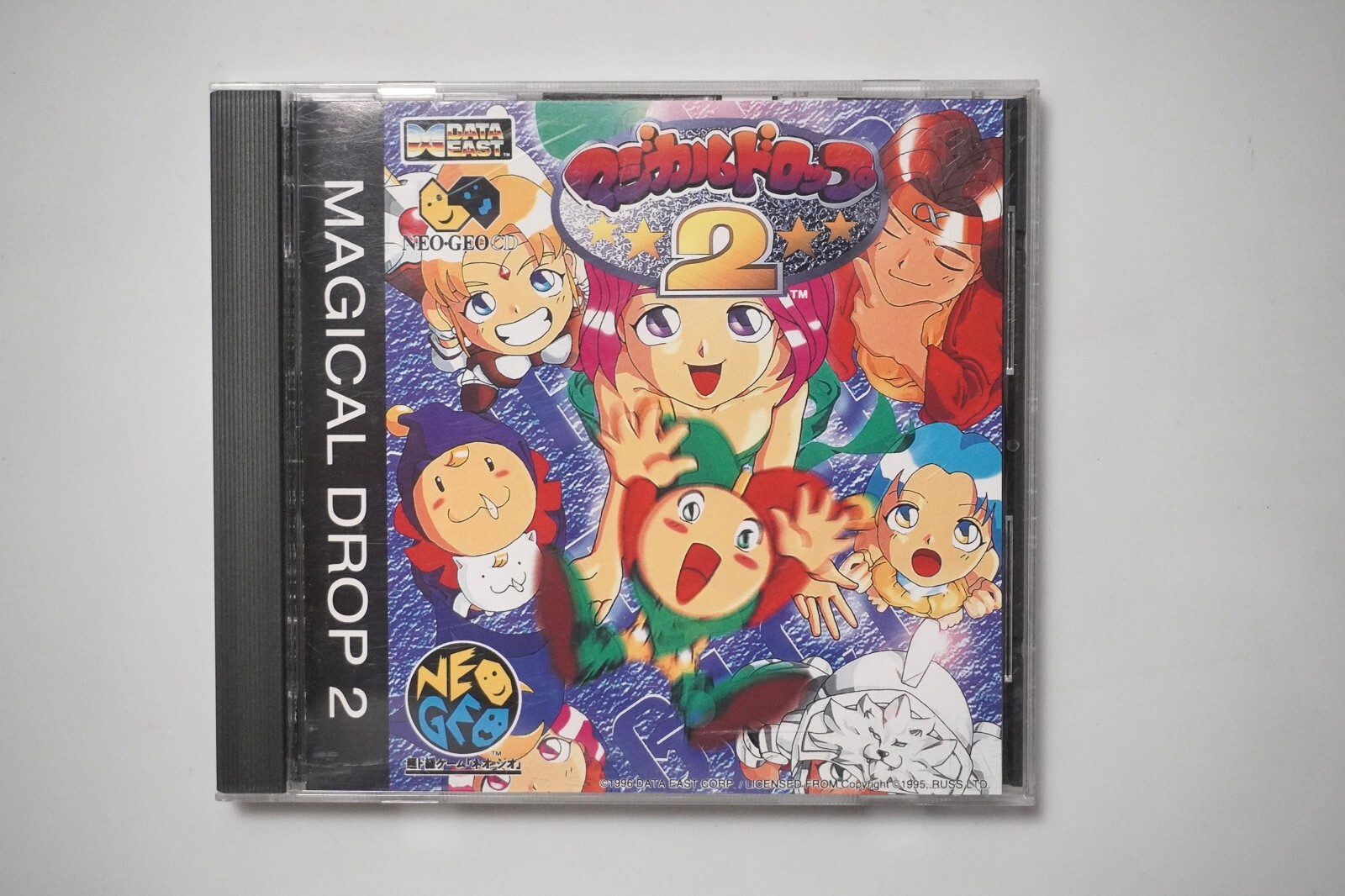 美品 SNK ネオジオCD マジカルドロップ2 NEOGEO CD NGCD CD SNK