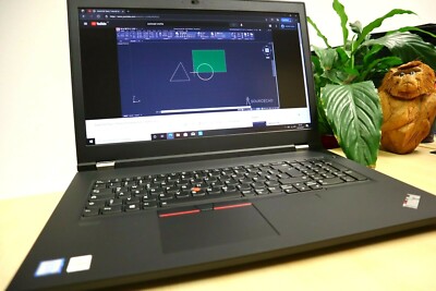 Lenovo Thinkpad P17 I7-10850H 17'' UHD 32GB 2x2TB CAD T2000 Gar Captain-Notebook