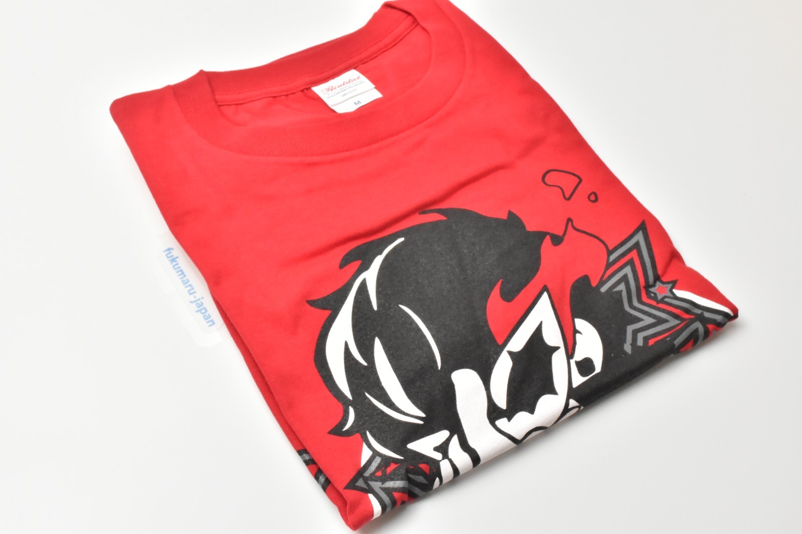 Persona 5 Tactica Ren Amamiya Joker T-shirt Red M size 2023