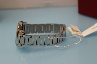 Pre-owned Ferragamo Salvatore  Women's Fq4070013 Minuetto Rotating Gancino Diamond Watch In Dim Gray
