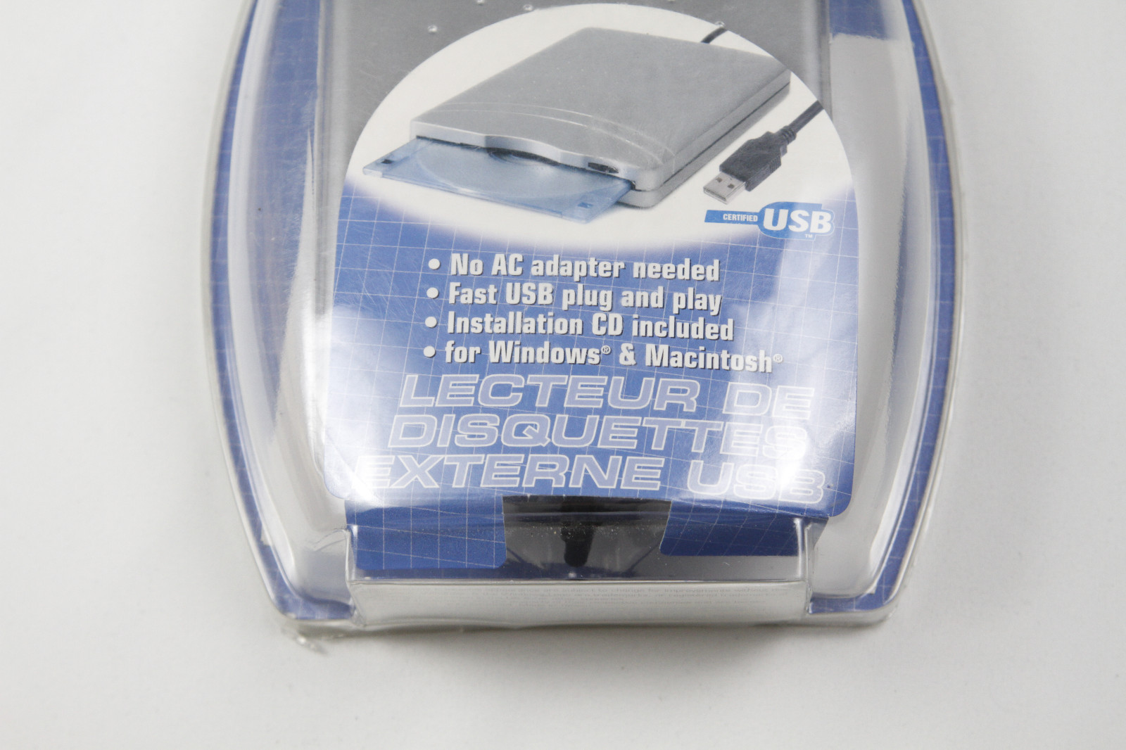 DYNEX USB EXTERNAL FLOPPY DISK DRIVE FOR 3.5