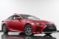 2018 Lexus RC 300h 2.5 F-Sport 2dr CVT [Premium Nav/Premier] COUPE PETROL/ELECTR