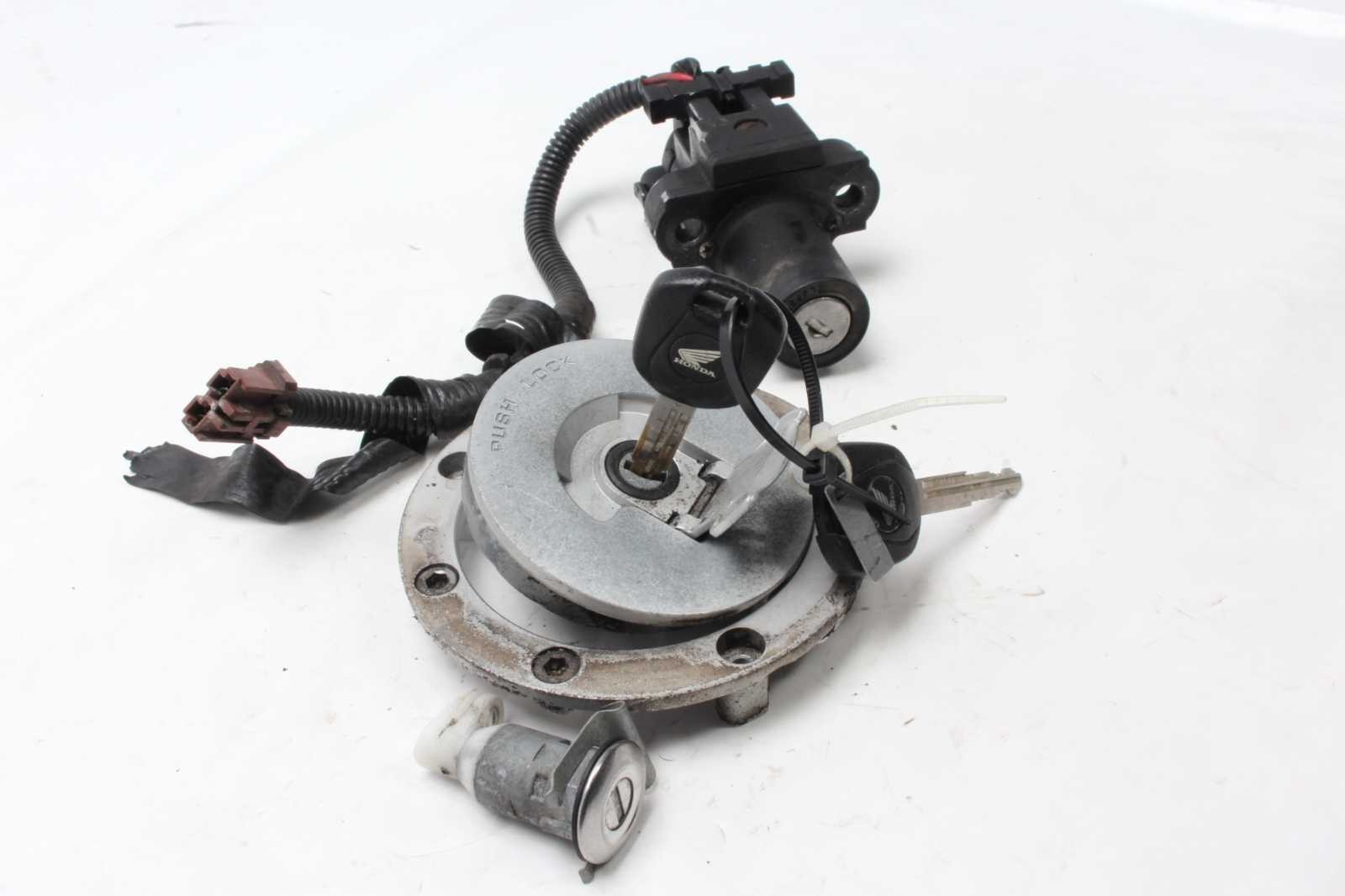 Kit de serrures, serrure de contact, serrure de réservoir, serrure de direction Honda XL 700 Transalp ED13 08-12