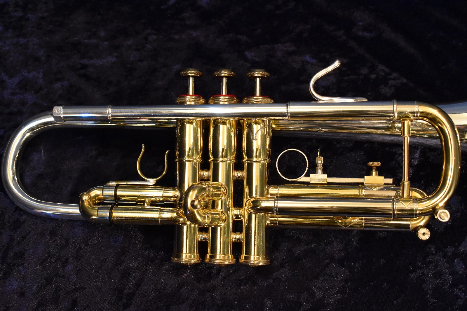 Custom Vincent Bach Stradivarius Model 37 Trumpet in C(229 w/37 bell) w/Case,Mpc