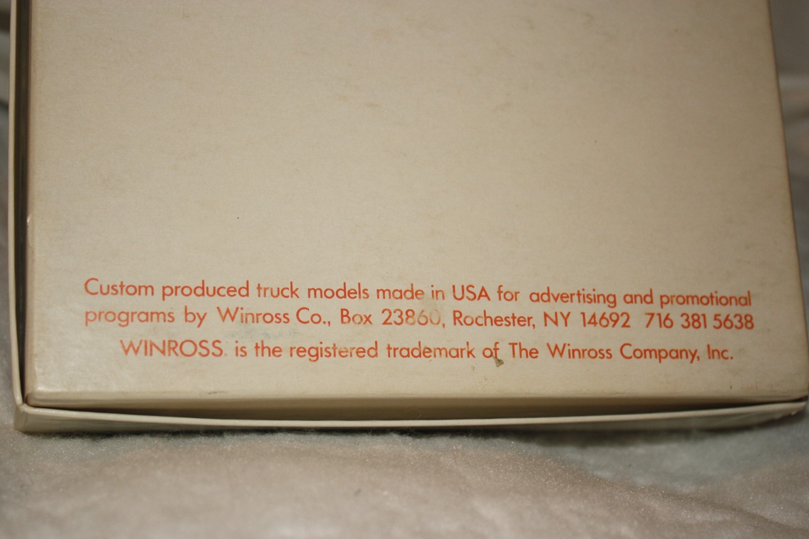 Davey Allison #28 Winross Die Cast Texaco Racing Team Transporter, 1:64 scale