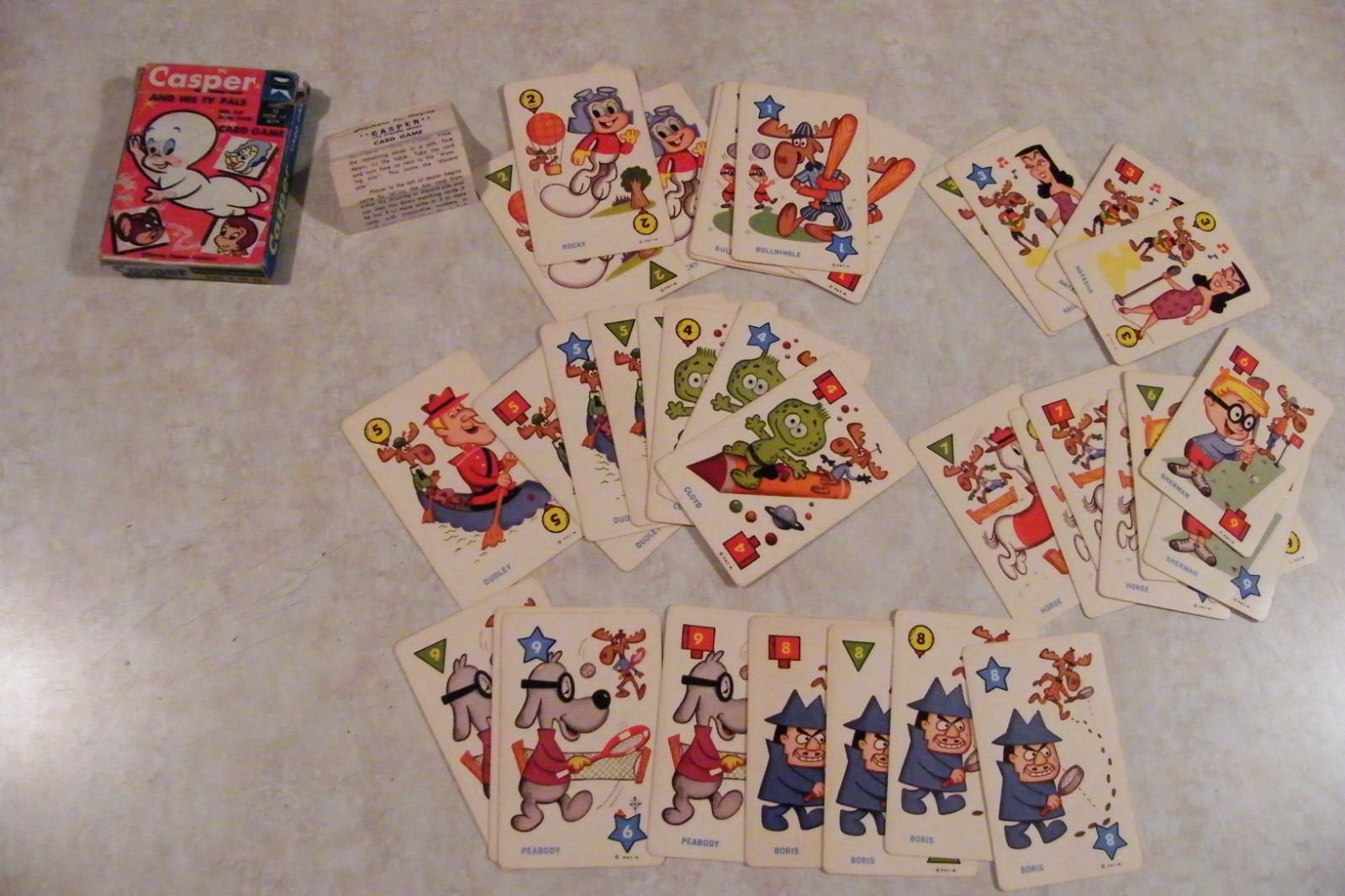 VINTAGE 1959 CARD MAGIC ED-U CARDS CARD GAME 