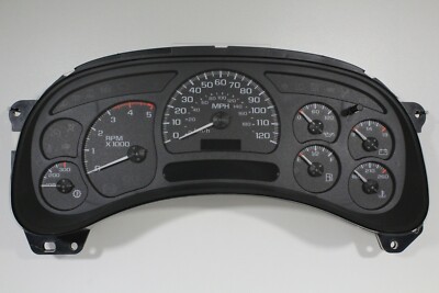 2003 2004 2005 DURAMAX DIESEL 2500HD 3500HD PICKUP TRUCK BLUE LED SPEEDOMETER WB