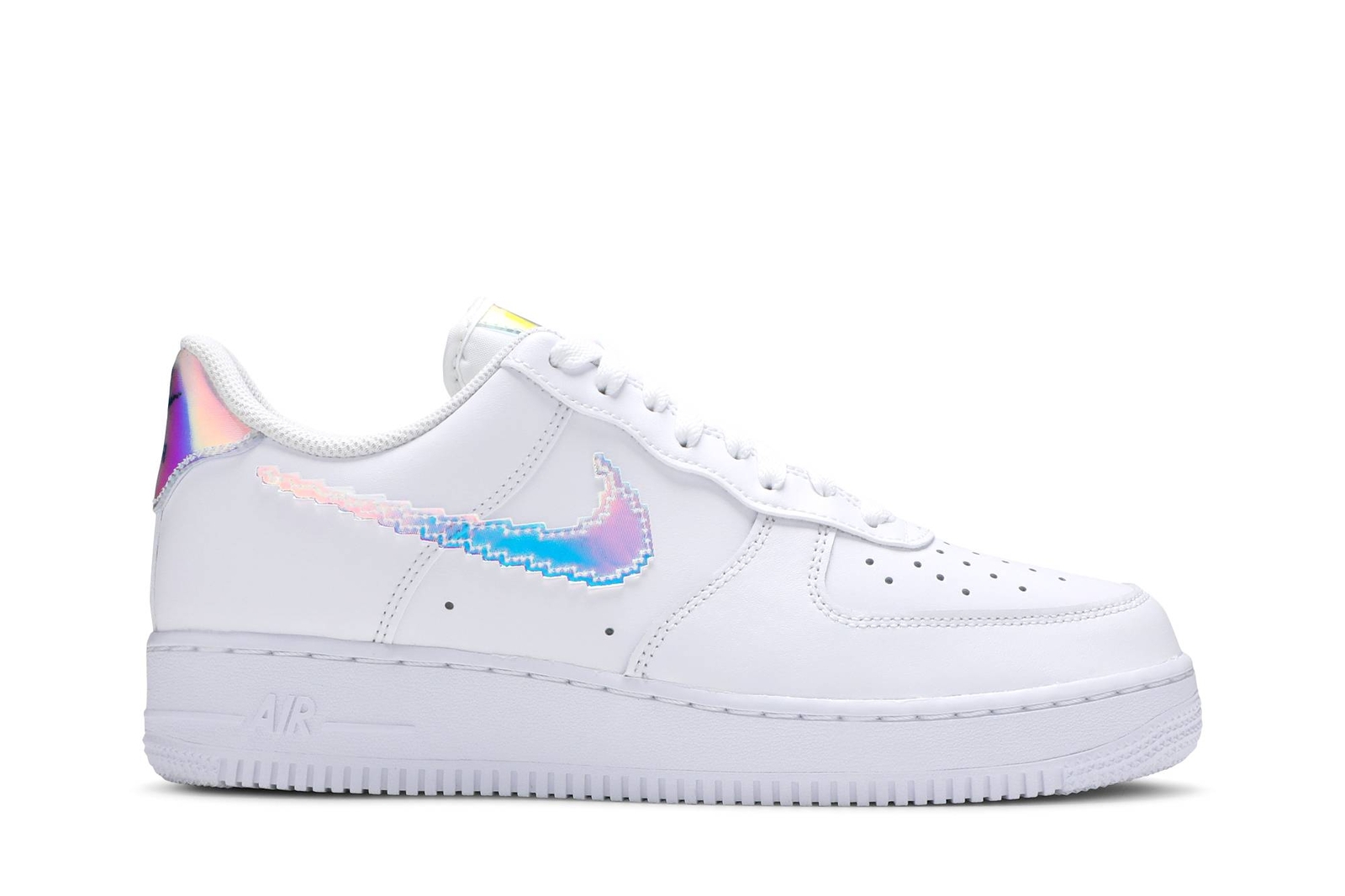Yourelia　①-1 Nike Air Force 1 Low 'Iridescent Pixel - White' CV1699-100