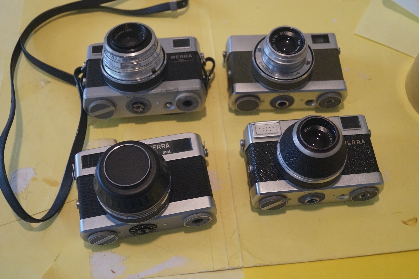 【美品】Werra 初代 グリーン　抹茶 ツァイス フィルムカメラ Carl Zeiss Werra フィルムカメラ 完動品 作例あり
