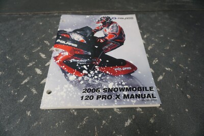 120 PRO X Polaris OEM 2006 Snowmobile Service Manual 9919766