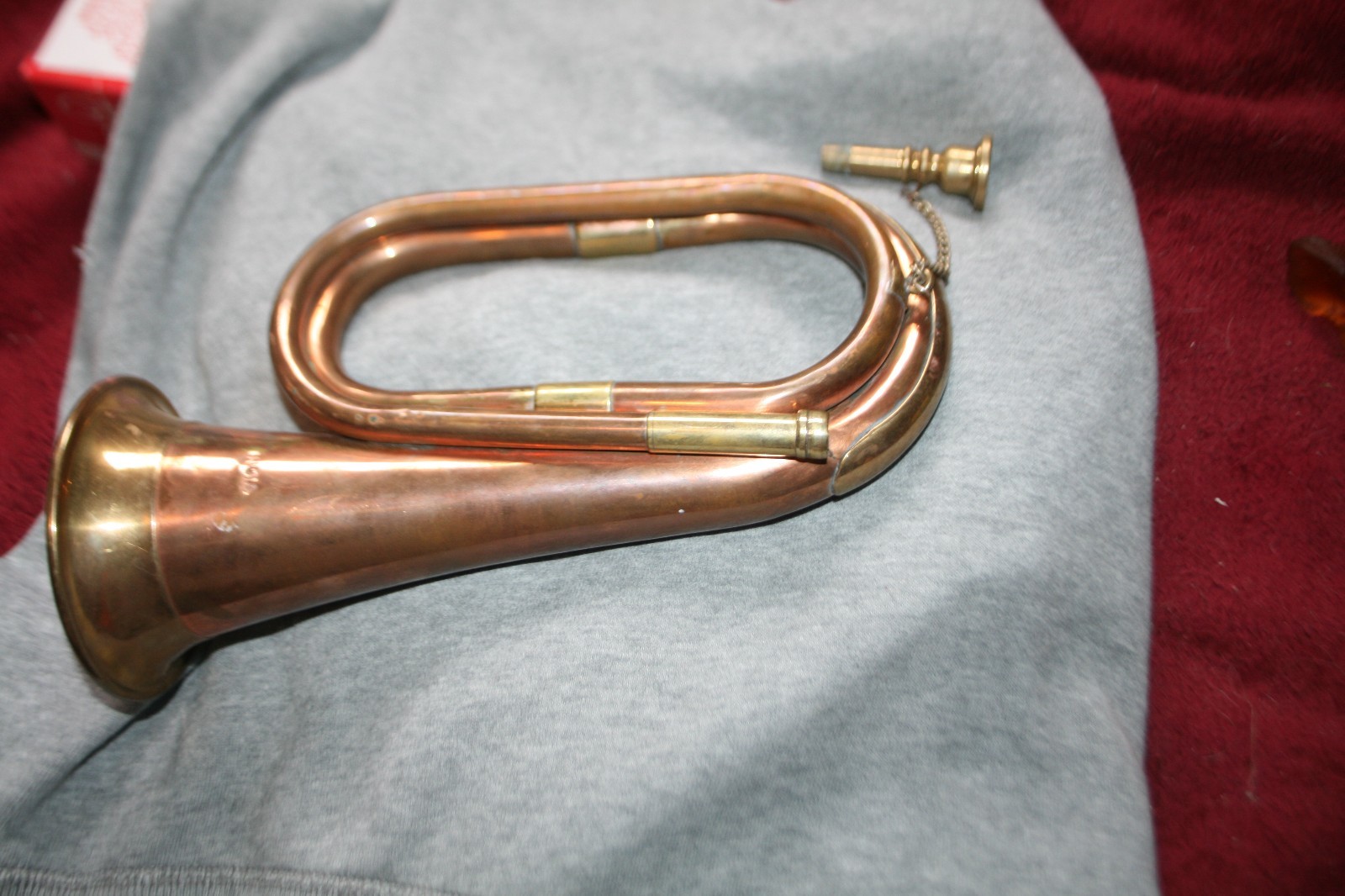 New Bugle-Brass & Copper Instrument- Boy Scouts, Military, Student Collectibles