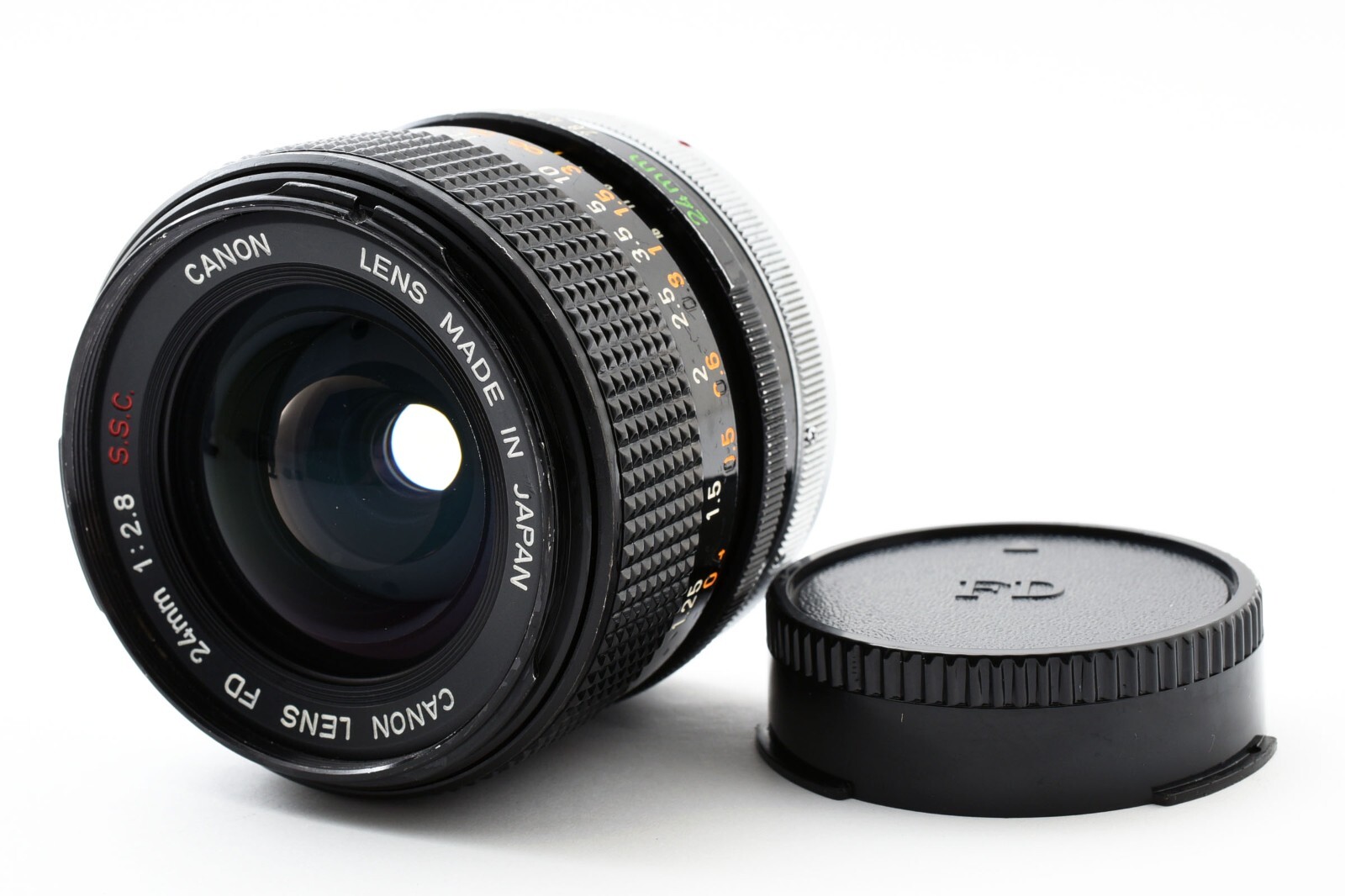 N MINT] Canon FD 24mm f2.8 s.s.c. SSC Wide Angle MF Lens