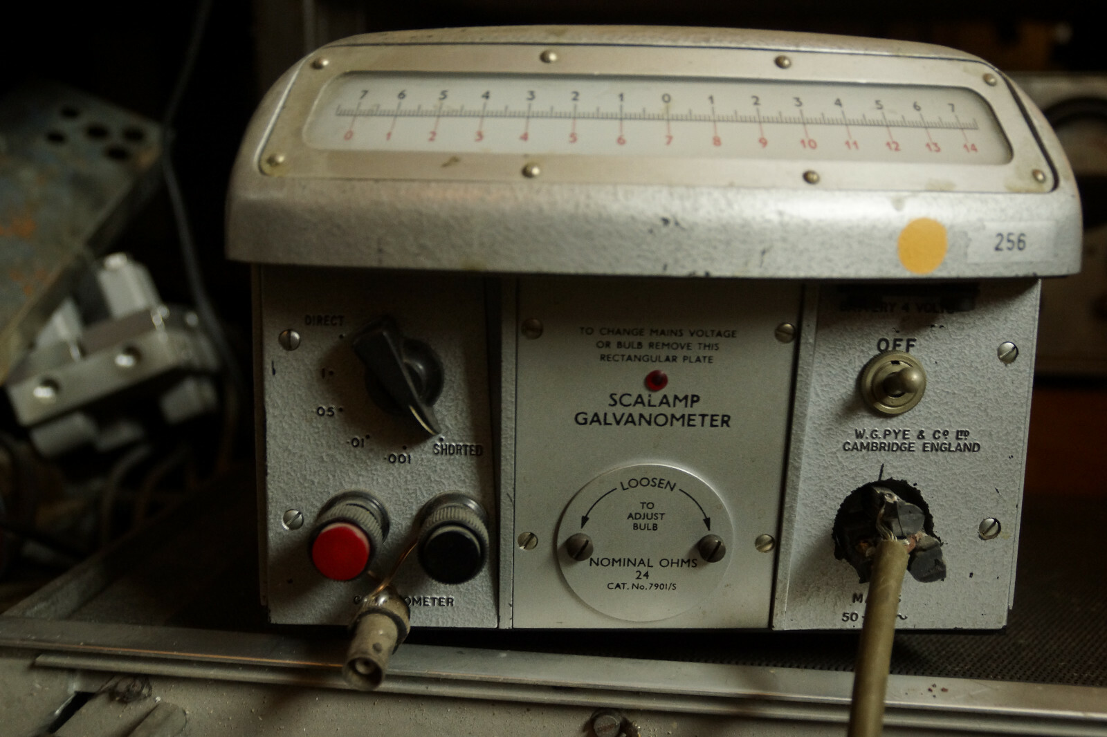 Scalamp Galvanometer Cambridge 1950