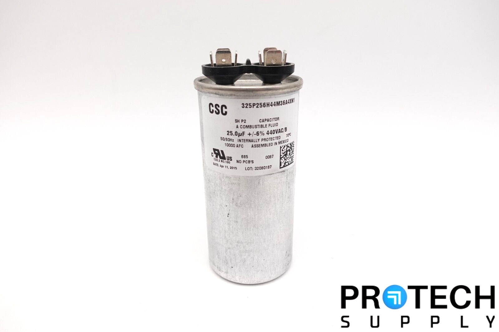 CSC Capacitor 325P256H44M36A4XN1 440VAC/B with WARRANTY | eBay CSC Capacitor 325P256H44M36A4XN1 440VAC/B with WARRANTY | eBay