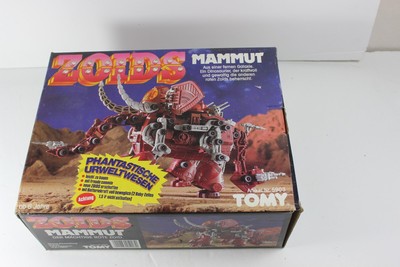 ZOIDS MAMMUT  by TOMY,  No. 5903 -1983 new SEALED CONTENTS RARE BOX !