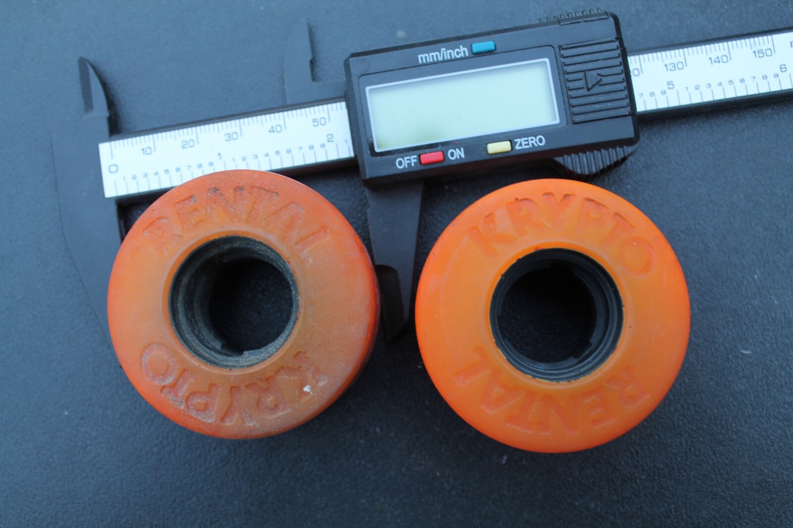Krypto Rental 70's Kryptonics 62mm 33mm WH8 Vintage