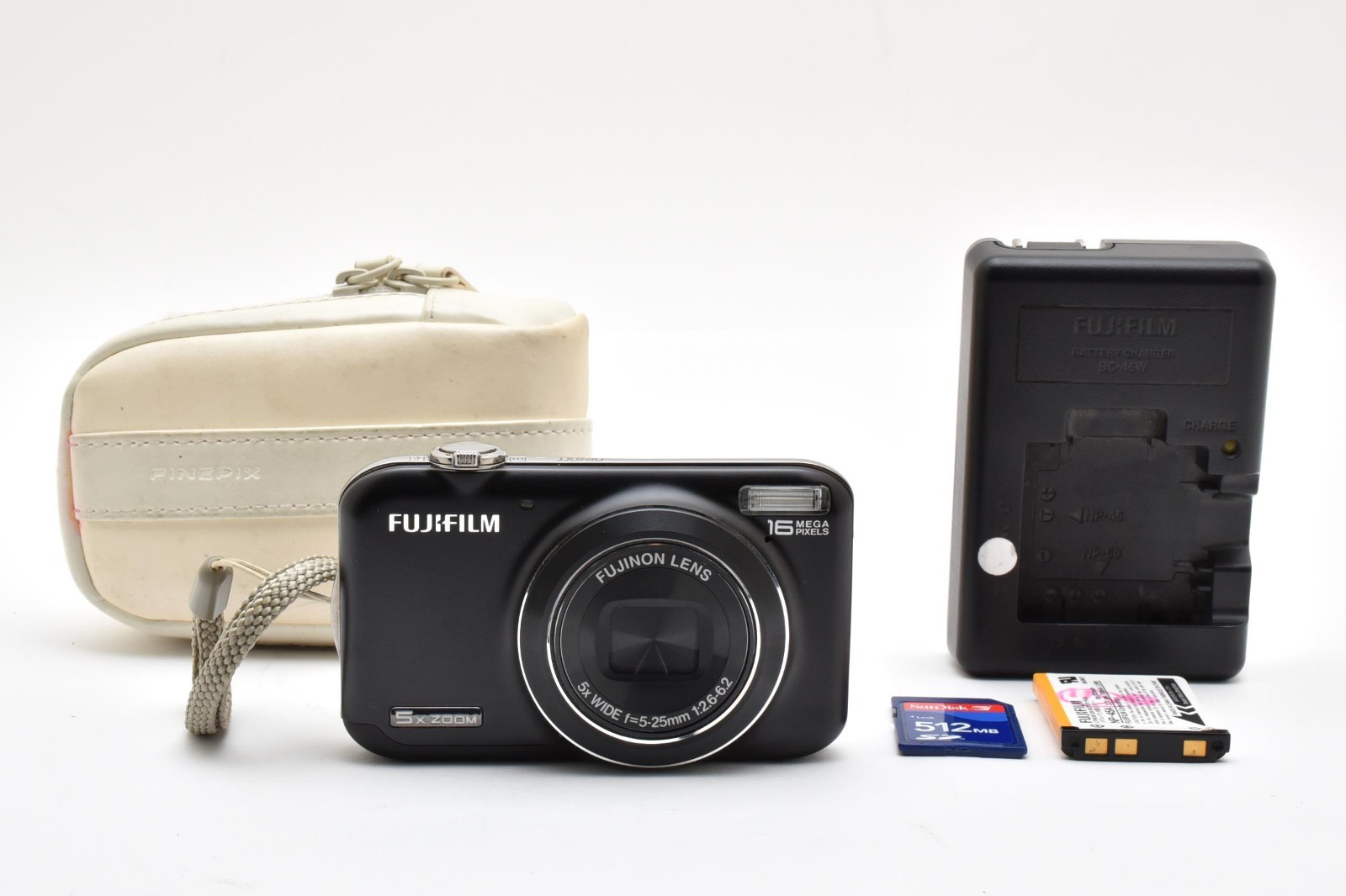 FUJIFILM FinePix JX400 ブラック 美品 Fujifilm FinePix JX400 Compact Digital Camera Black [EXC++]