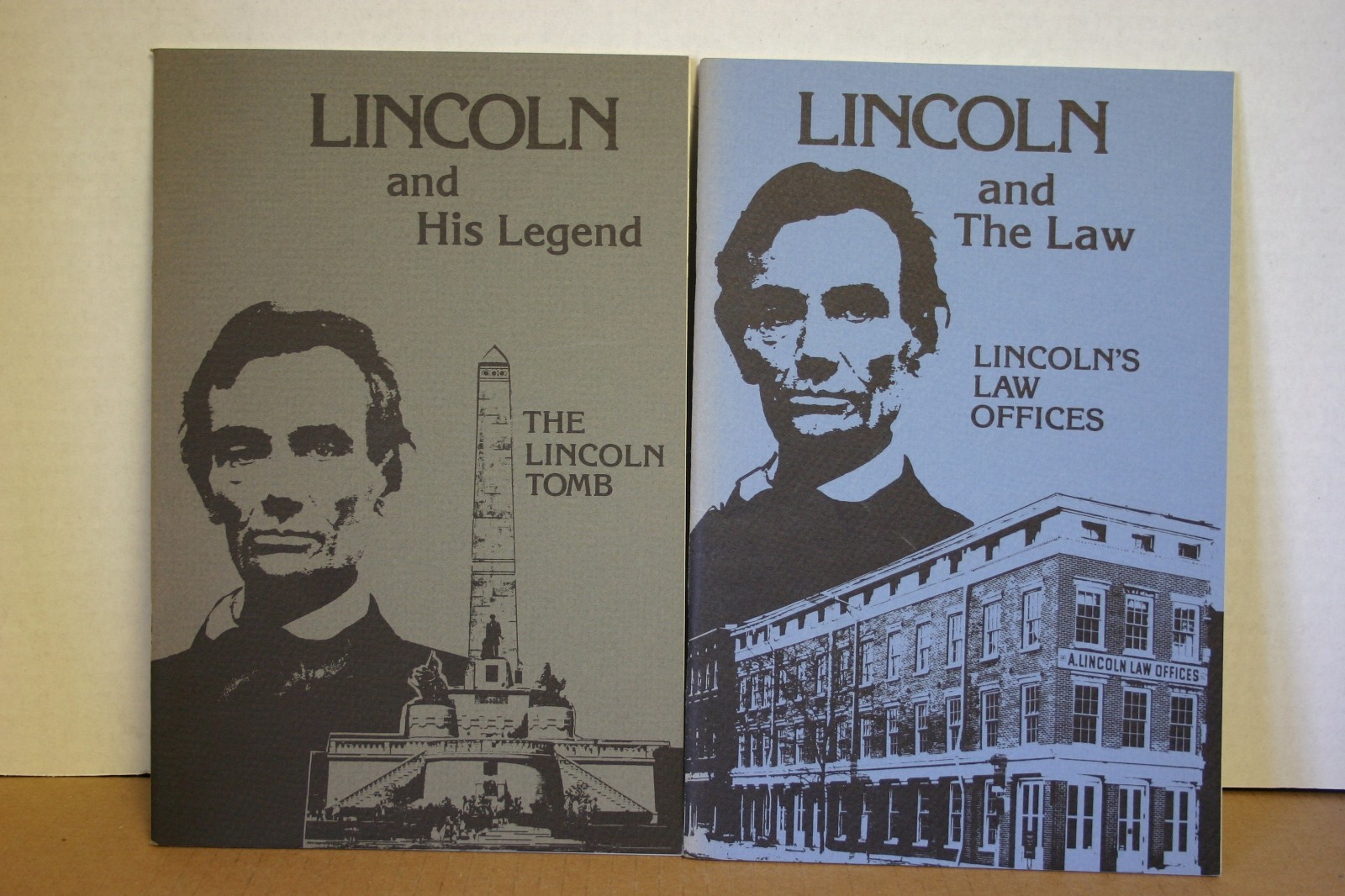 1978 Abraham Lincoln 6 Volume Pamphlets Illinois Museum Box Book Set Plus Extra