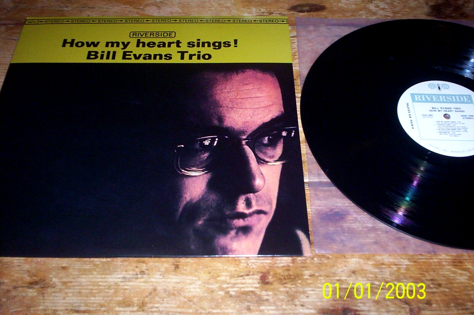 BILL EVANS TRIO ( HOW MY HEART SING! ) 1989 GERMAN press OJC