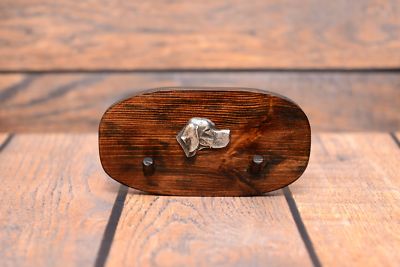 Pointer Type 2 - Wood Hanger with The Picture of A Dog Art Dog