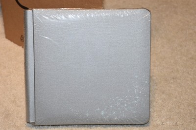 Creative Memories 8 x 8 Make A Wish Silver Scrapbook Photo Album! Sparkly Stars!