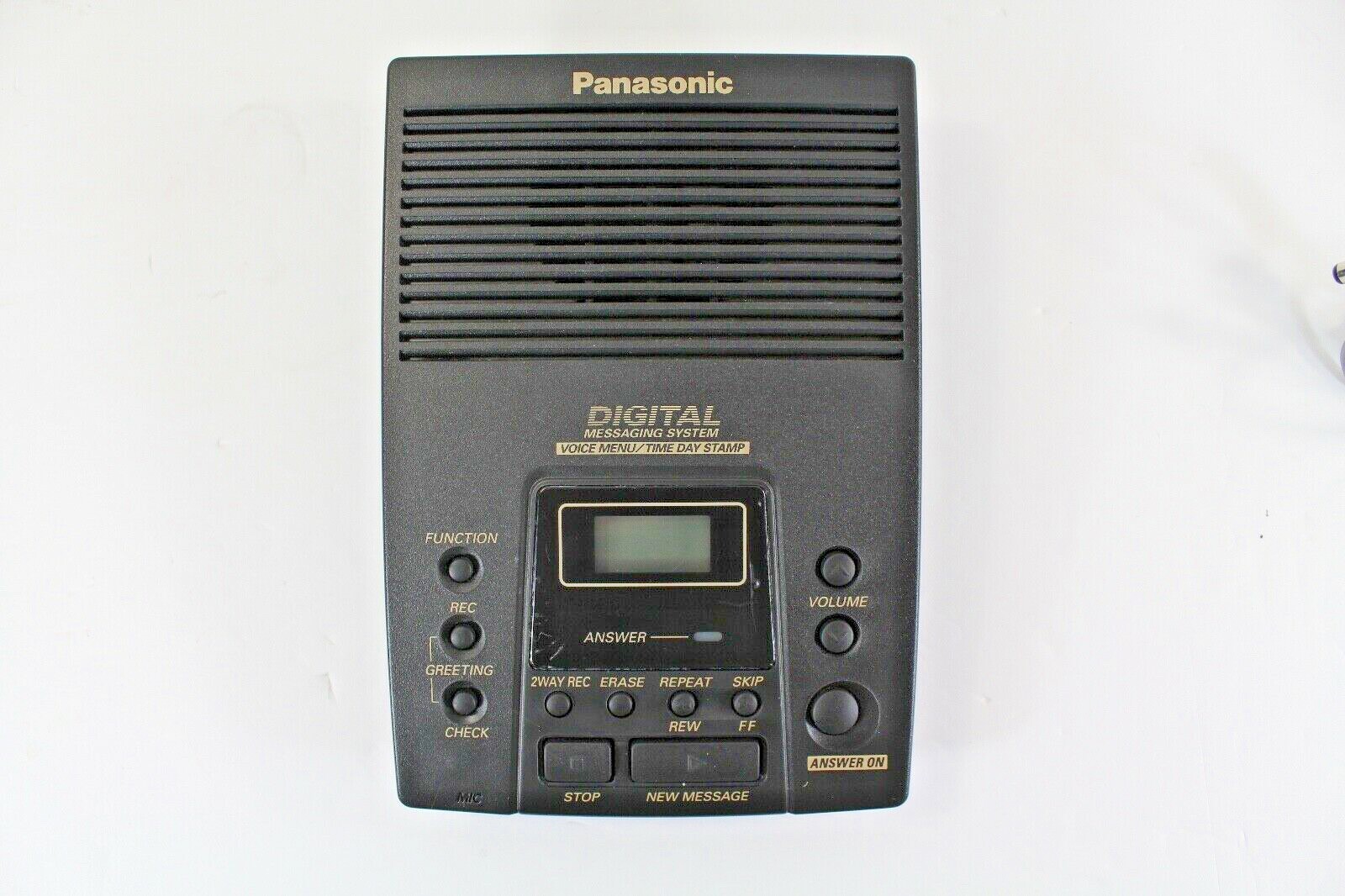 New Panasonic KX-TM100CB Messaging Digital Answering System Black