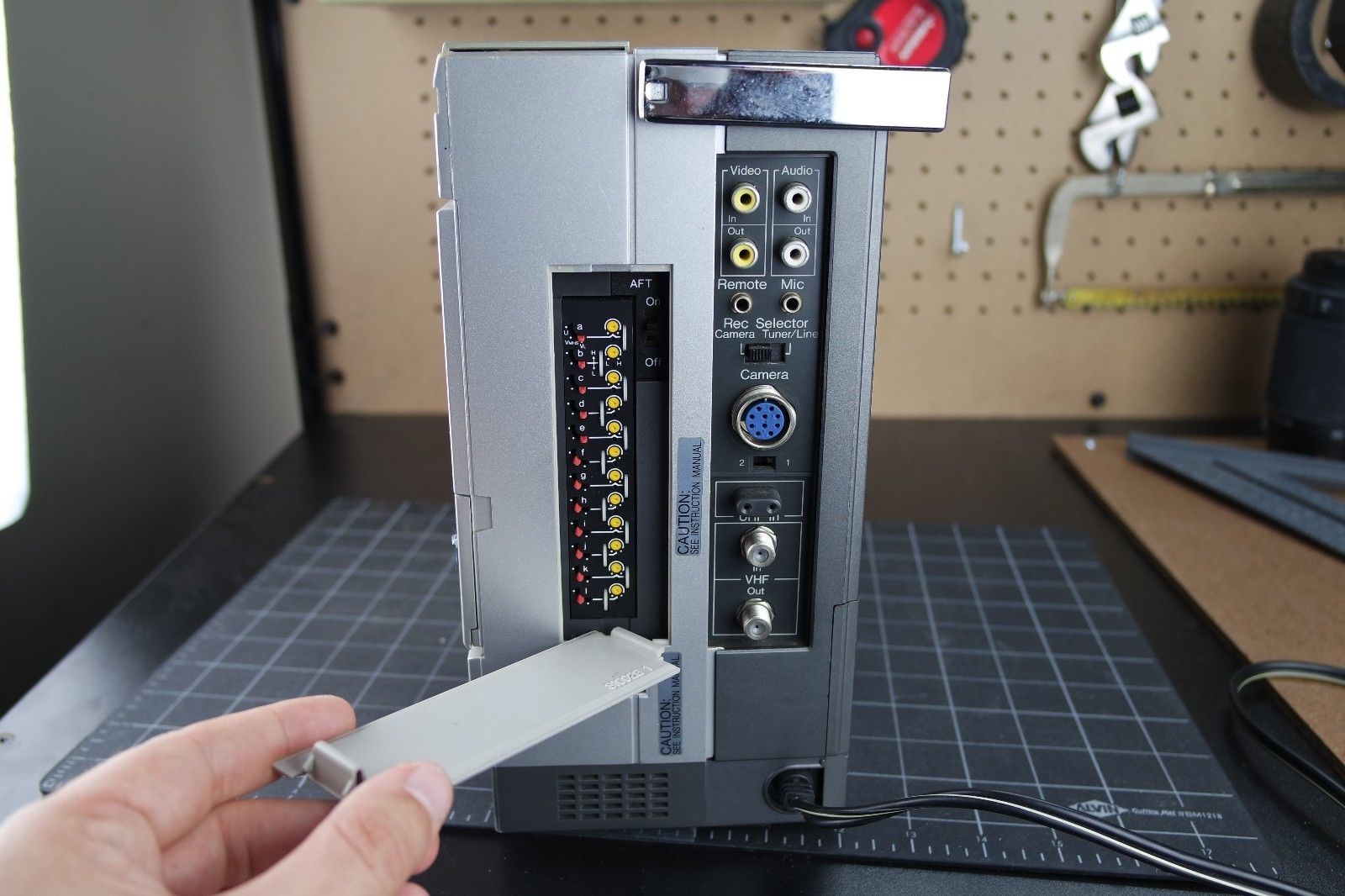 Sharp VC-363 Video Cassette Recorder-VHS My Video Portable-Made in Japan