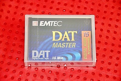 DAT  EMTEC DAT MASTER  15     DIGITAL AUDIO TAPE (1)  (SEALED)