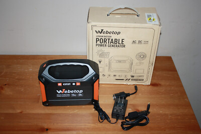 Webetop Lithium Battery portable power generator Works great