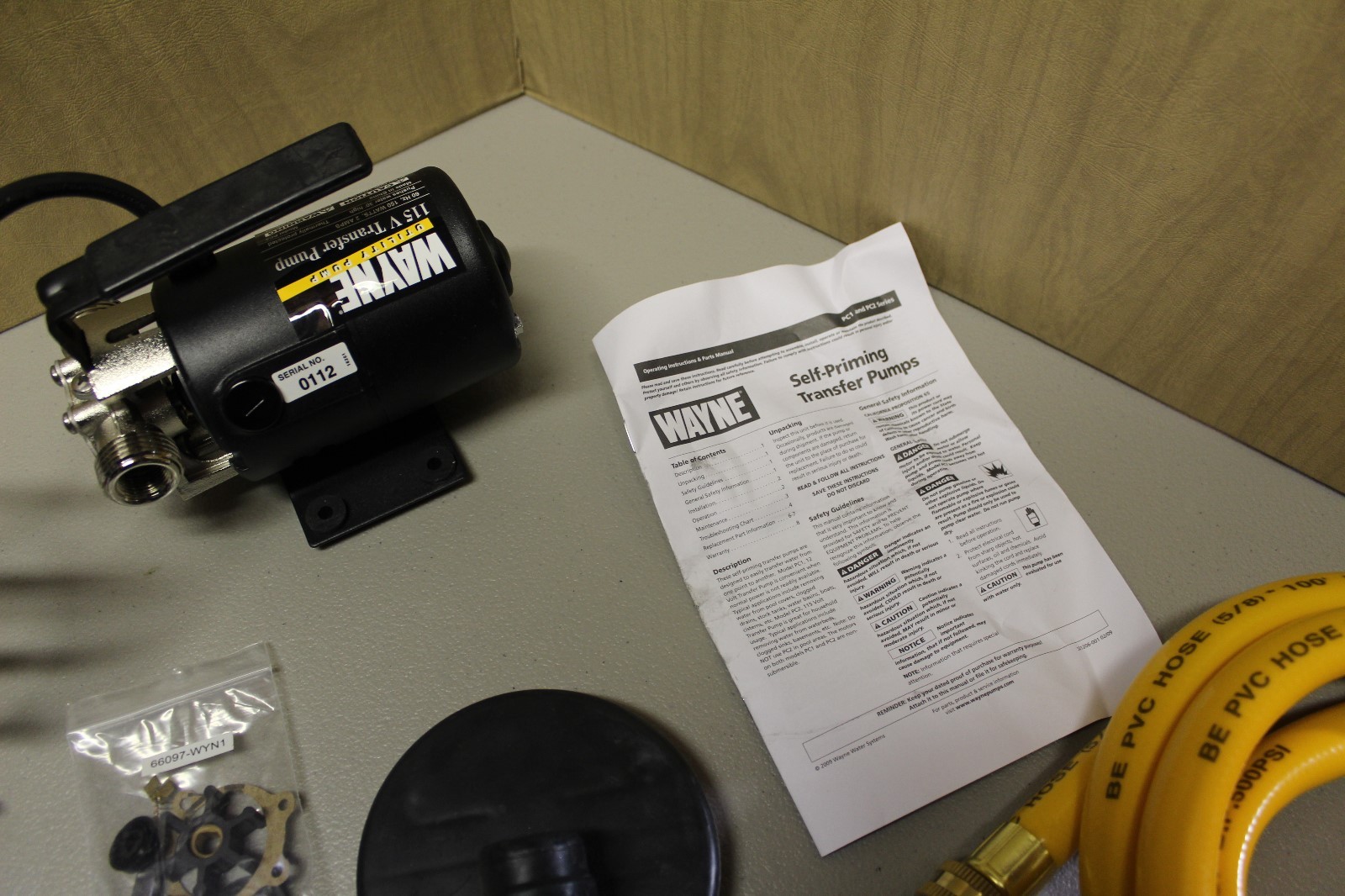 Wayne Model PC2 Transfer Pump 115 Volt 340 GPH (NIB)