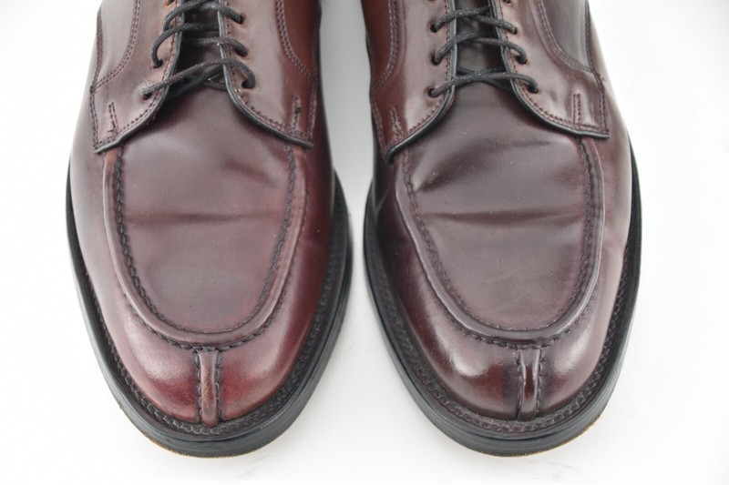 ALLEN EDMONDS 9C #8 SHELL CORDOVAN BRADLEY SPLIT TOE DRESS ALLEN EDMONDS 9C #8 SHELL CORDOVAN BRADLEY SPLIT TOE DRESS