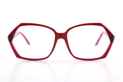 Very Rare Authentic Caroline Abram FATINE 67 56mm Red Pink Frames Glasses France