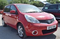 2012 Nissan Note 1.6 N-Tec+ 5dr MPV PETROL Manual