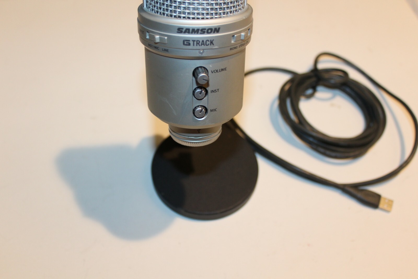 Samson G Track USB Microphone and Audio Interface  GM1U GM1U G-TRACK