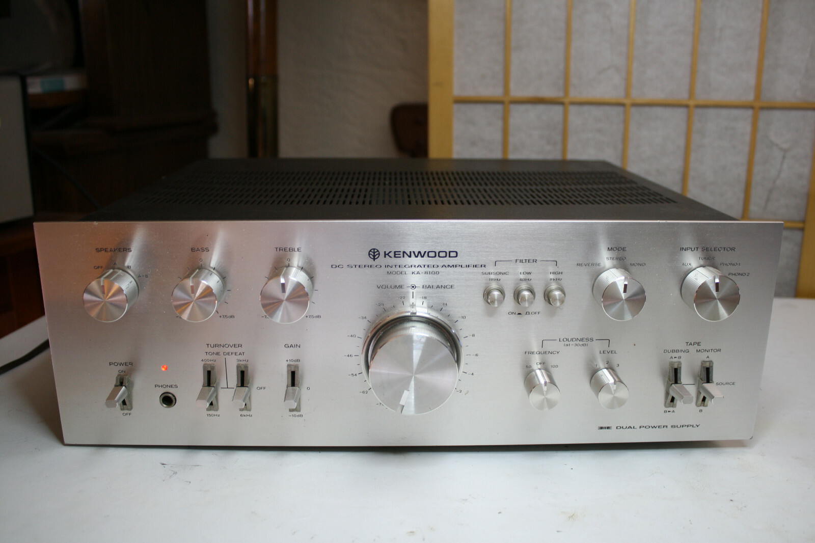 Vintage Kenwood KA8100 Integrated Stereo AmplifierのeBay公認海外通販｜セカイモン