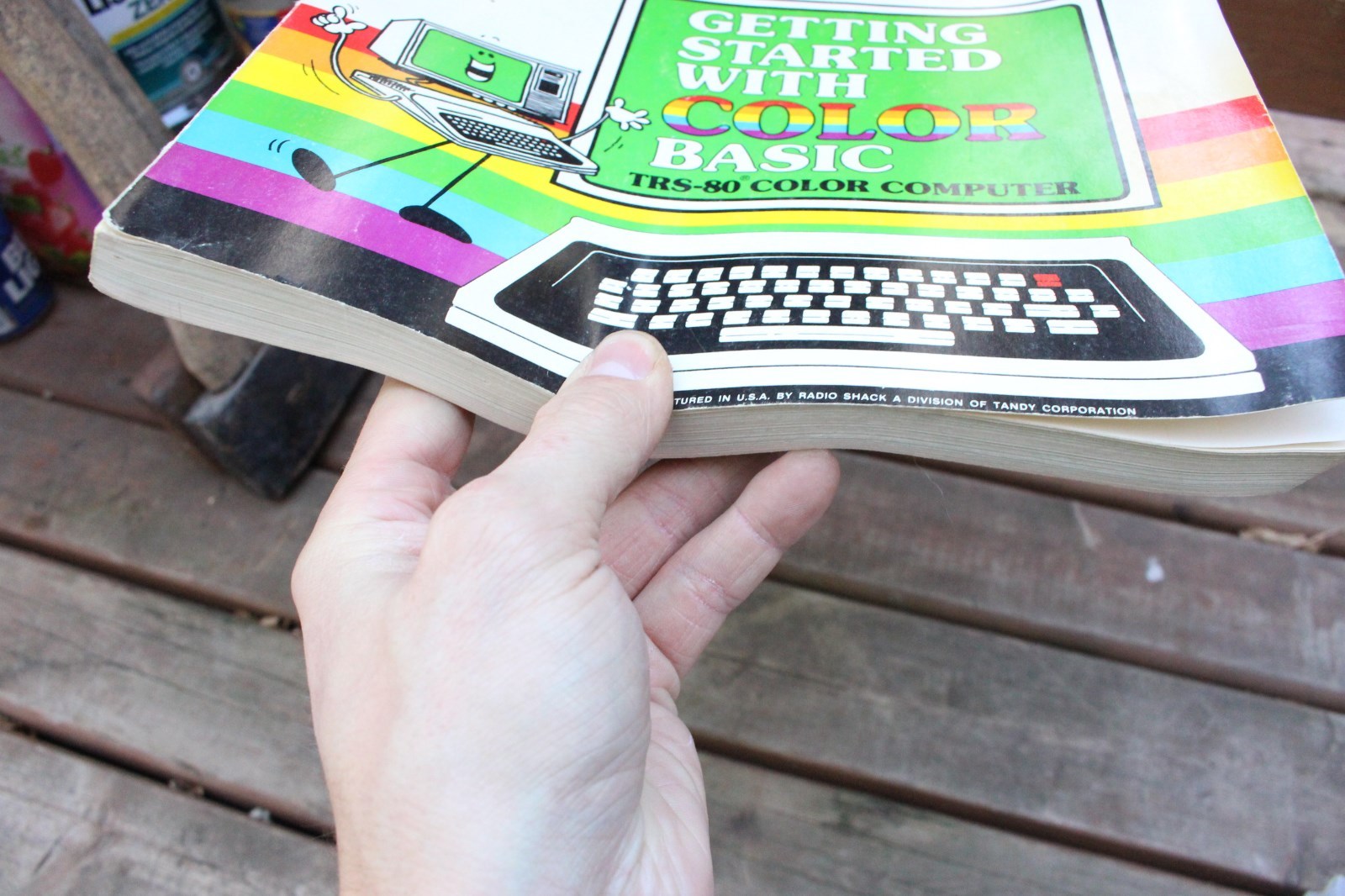 Radio Shack TRS-80 Color Computer Getting Started Basic Manual Basic Guide Book