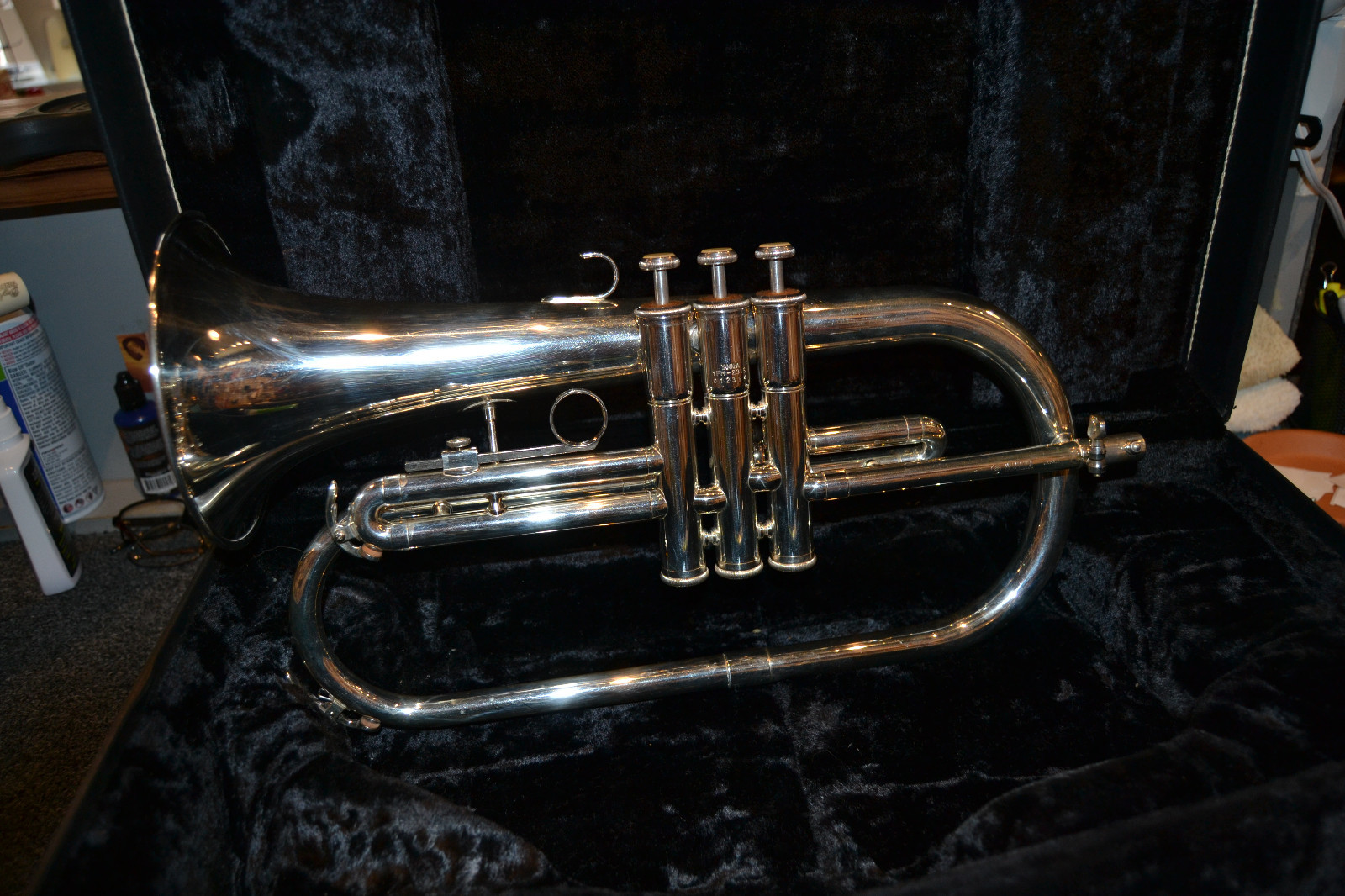 Yamaha Flugel Horn YFH2310S Silver with case