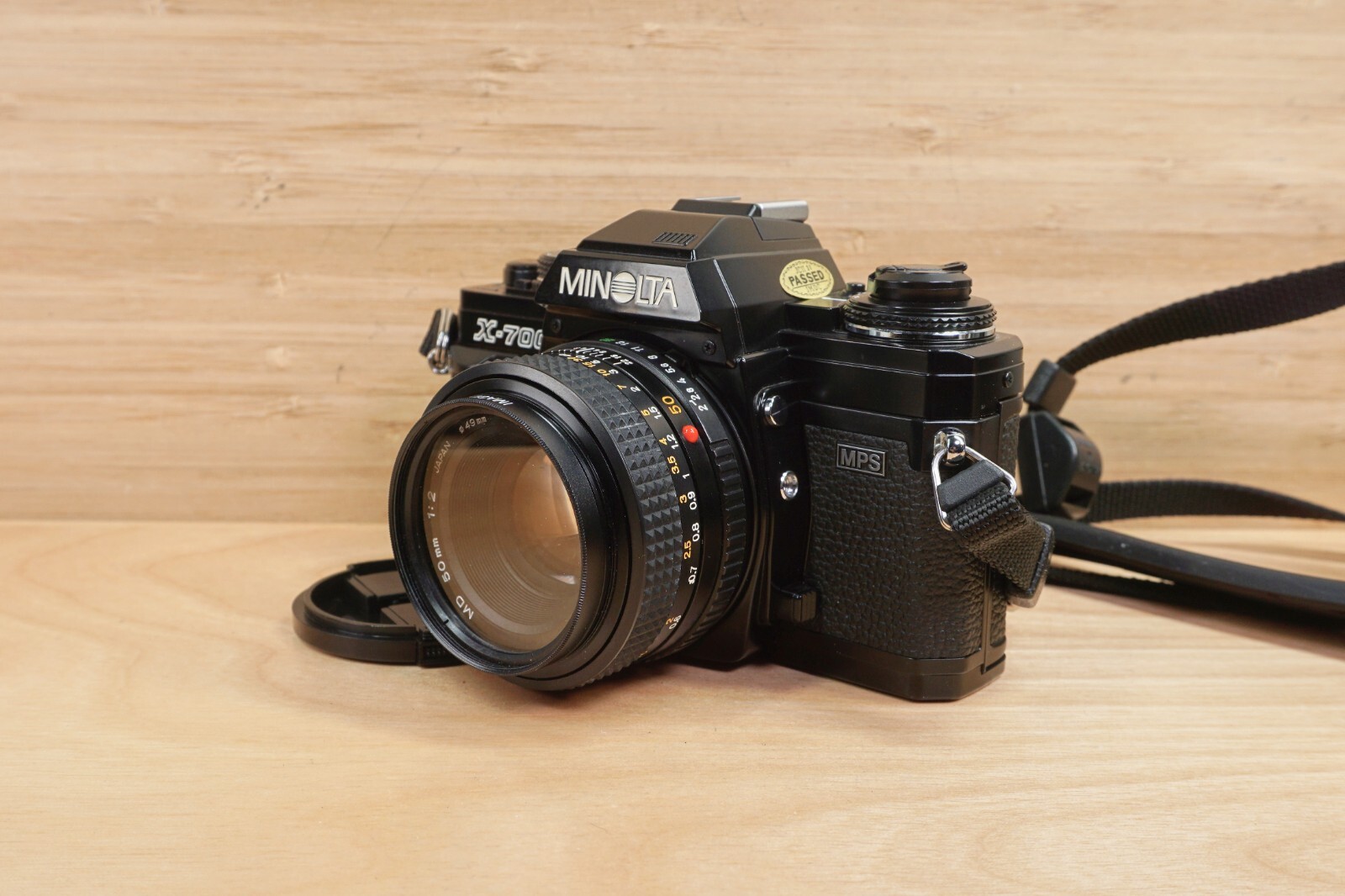 Minolta X-700 MPS SLR Film Camera, with MD 50mm f/2 Lens